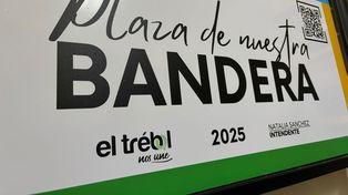 La Plaza de nuestra bandera estará dedicada a la historia de la insignia local de El Trébol.