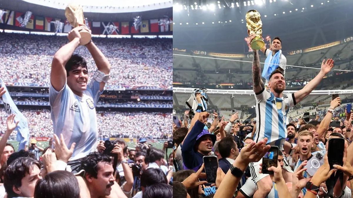 El Fin De La Grieta Maradonismo V Messismo Con La Conquista De La Copa