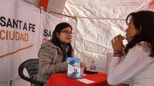 Realizaron espirometrías por el Día Mundial Sin Tabaco en la peatonal santafesina