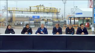 Alberto Fernández firmó los contratos para iniciar el gasoducto Néstor Kirchner