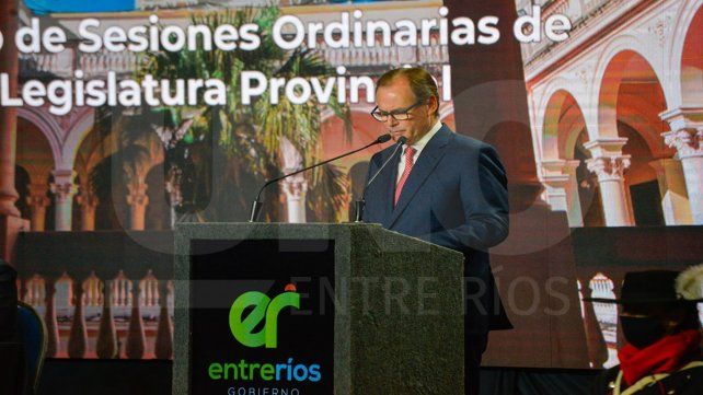 Este miércoles 15 de febrero Gustavo Bordet presidirá la apertura de las sesiones legislativas por última vez en el Centro Provincial de Convenciones de 15 a 19 horas. Según indicaron fuentes oficiales