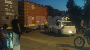Descarriló un tren en Pasaje Liniers y las vías