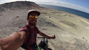 La selfie de Manu en Playa Paran&aacute;, Puerto Madryn