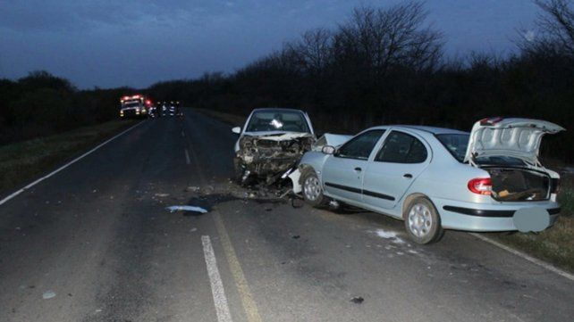 Siniestro vial fatal en la ruta 20.