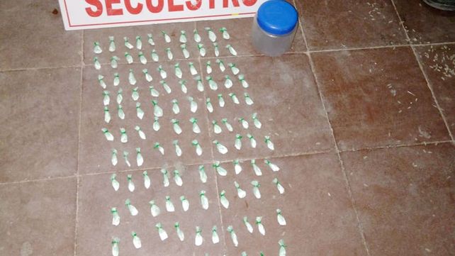 Narcomenudeo: secuestran cocaína y marihuana en allanamiento