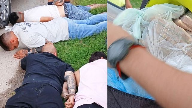 Cuatro hombres fueron detenidos en Nogoyá tras el robo de más 25 millones
