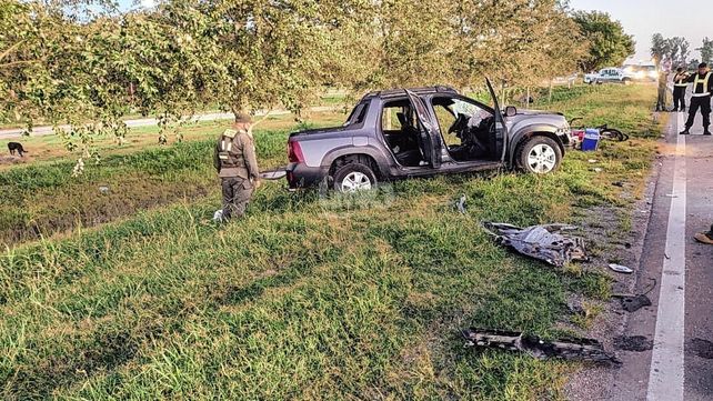 El violento choque ocurrió a la madrugada en la Ruta Nacional 34