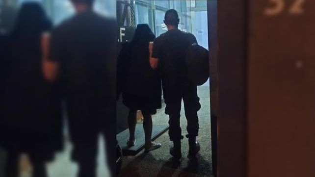 Luciano V. fue trasladado a la comisaría por agredir a un vecino menor de edad.