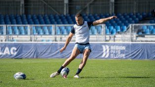 Emiliano Boffelli es el goleador de Los Pumas en este Mundial. El polifuncional back volverá a ser titular en el seleccionado argentino.