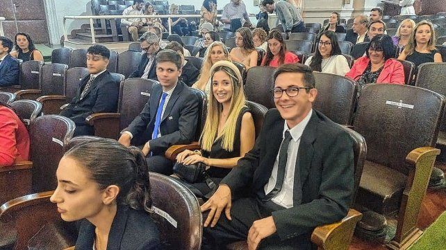 Destacados. El premio distinguió el promedio de los ingenieros de la UTN Paraná