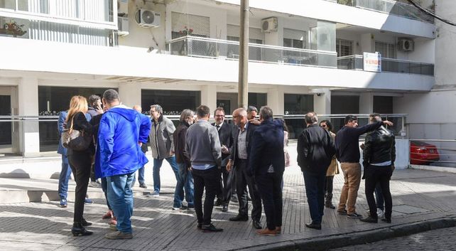 Los diferentes candidatos opositores de Central se congregaron en la sede de la IGPJ