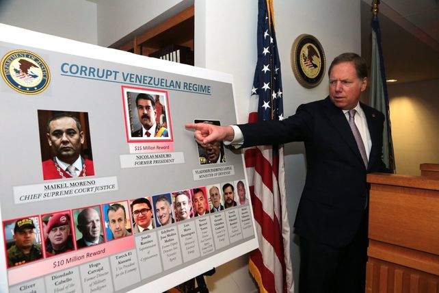 Estados Unidos hace varios años que apuntó a Maduro como líder del Cartel de los Soles
