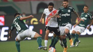 River irá por la épica ante Palmeiras en San Pablo para avanzar en la Libertadores