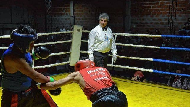 La actividad de boxeo fue el viernes por la noche.