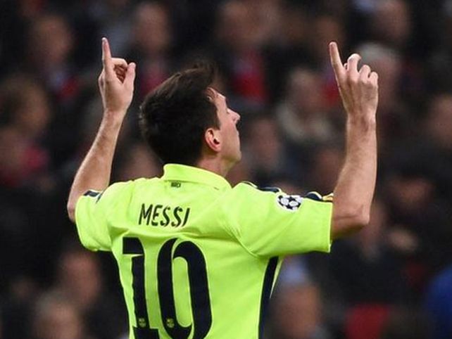 Messi marcó un doblete y es el máximo goleador de la Champions