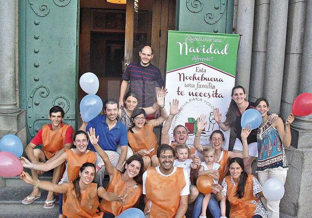 Propuesta. La iniciativa busca transformarse en un puente que una a dos familias que deseen celebrar la Navidad.