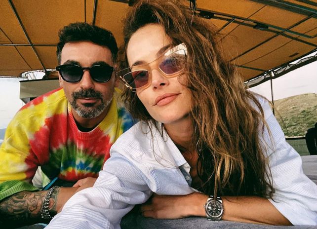 El Pocho y Natalia Borges