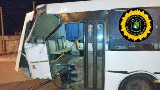Concordia: 17 heridos por un choque entre un tren y un colectivo