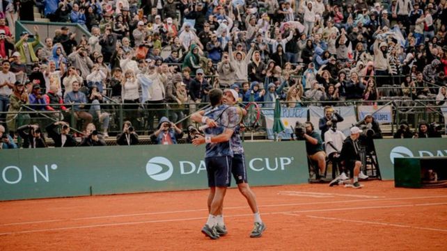 Copa Davis: Argentina le ganó la serie a Lituania y avanzó a los Qualifiers