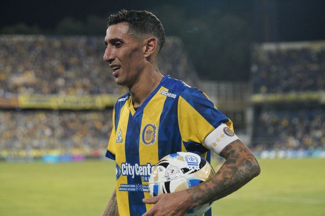 El dueño de la pelota. Di María, el jugador destacado que tiene este Central de Jorge Almirón.
