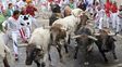 Dos heridos en el primer encierro de San Ferm&iacute;n