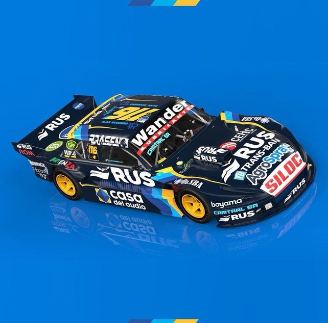 Alan Ruggiero vuelve a ser la punta de lanza del Rus Med Team rosarino