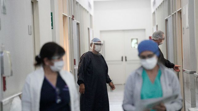 El sector Covid del Hospital de Emergencias Clemente Alvarez.&nbsp;