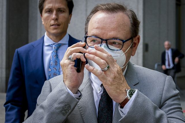 Kevin Spacey fue imputado por abuso sexual contra tres hombres en Reino Unido