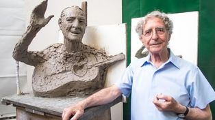 Murió a los 88 años el escultor ítalo argentino Antonio Pujía