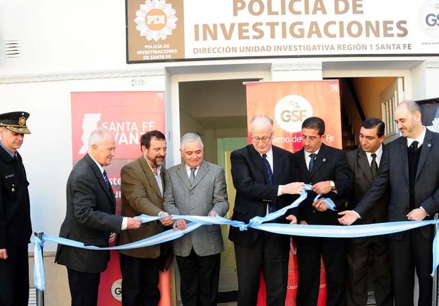 Inauguraron el nuevo edificio de la Policía de Investigaciones (PDI) en Santa Fe