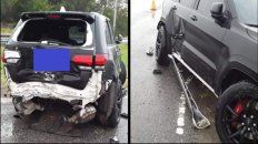 fatura broun protagonizo un espectacular accidente cuando iba a entrenar fatura broun protagonizo un espectacular accidente cuando iba a entrenar