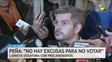 marcos pena afirmo que hoy no hay excusas para no ir a votar