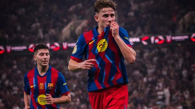 Barcelona goleó al Athletic Club y se metió en la final de la Supercopa de España