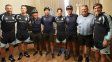 Los biciviajeros entrerrianos fueron recibidos por el cuerpo técnico de la Selección Argentina