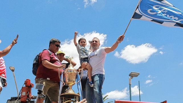 Galería: así fue el recibimiento a Mariano Werner en Paraná