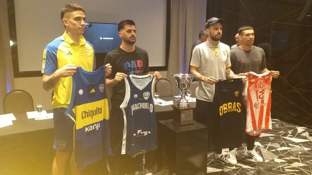 Los jugadores de Boca