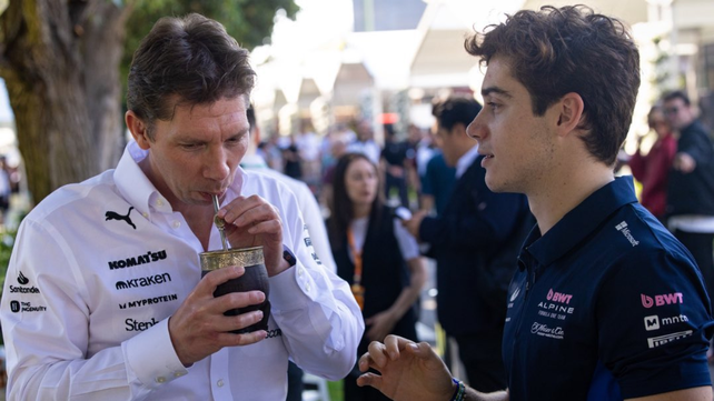 James Vowles, director del equipo Williams, fue quien ascendió al argentino a la F1 y negoció su futuro.
