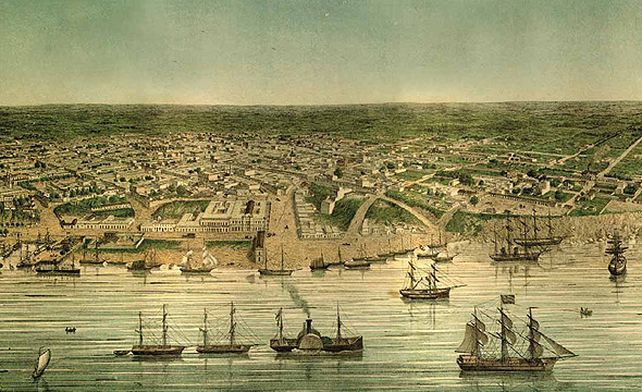 ventaja. El puerto de Rosario