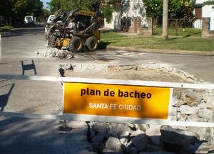 Plan de Bacheo: trabajos previstos para el jueves 12 de mayo