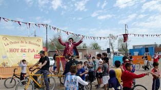 La Orden de la Bicicleta llega al barrio Santa Rosa de Lima