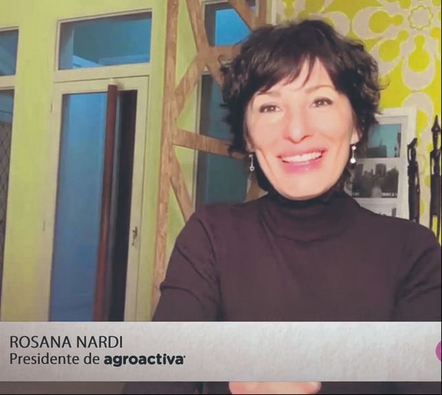 Nardi. La presidenta de Agroactiva