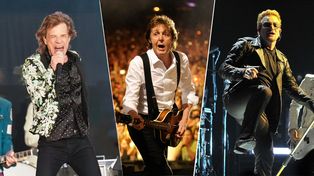 Los Rolling Stones, Paul McCartney y U2 son algunas de las figuras del rock que siguen en la escena internacional.