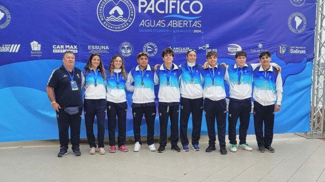 El representativo de Argentina que compitió en la Copa Pacífico en Salinas.