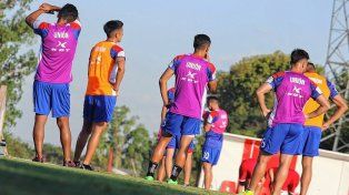 Unión se prepara para el amistoso ante Atlético de Rafaela en Casasol