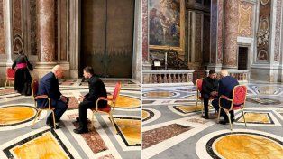 En medio del funeral del Papa Francisco los presidentes de Estados Unidos, Donald Trump, y de Ucrania, Volodímir Zelenski mantuvieron una reunión&nbsp;