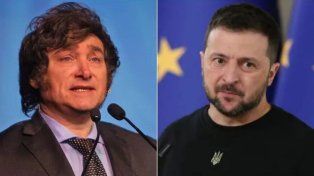 Javier Milei se reunirá con Volodimir Zelenski