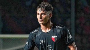Genaro Rossi marcó su primer gol con la camiseta de Colón.