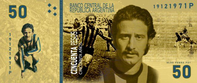 El Aldopeso le rinde homenaje a Aldo Pedro Poy a 50 años de la legendaria Palomita ante Newells en 1971.&nbsp; 