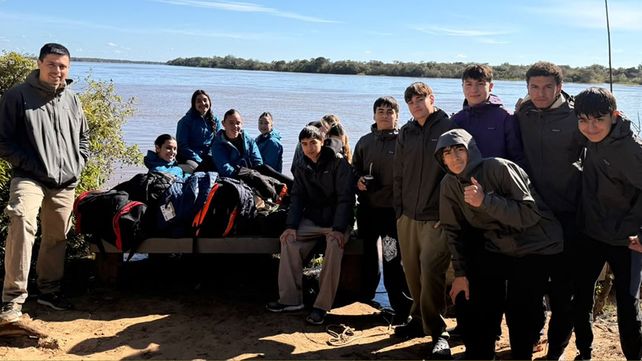 La prueba piloto de campamento y educación ambiental se concretó en el Parque Natural Islas y Canales Verdes del río Uruguay