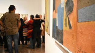 Exposición. La muestra se inauguró el 26 de abril y permanecerá abierta hasta el 8 de junio.